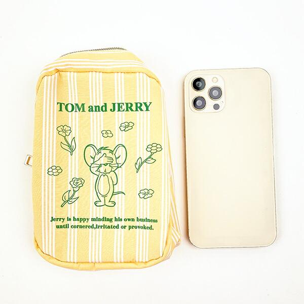 トムとジェリー ストライブトラベルポーチ(オレンジ) トムジェリ 商品画像11：キャラグッズPERFECT WORLD TOKYO