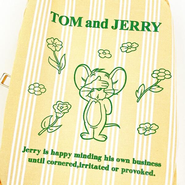 トムとジェリー ストライブトラベルポーチ(オレンジ) トムジェリ 商品画像10：キャラグッズPERFECT WORLD TOKYO