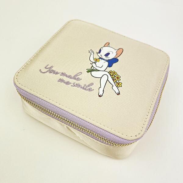 トムとジェリー トゥードルス ガールズスクエアポーチ (アイボリー) ガールズシリーズ 商品画像3：キャラグッズPERFECT WORLD TOKYO