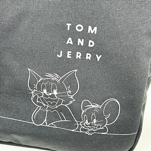 トムとジェリー スクエアボックスショルダーバッグ (ブラック) 商品画像3：キャラグッズPERFECT WORLD TOKYO