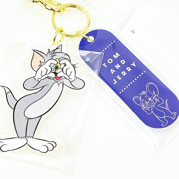 トムとジェリー トム スプリングゴムチャーム キーホルダー トムジェリ 商品画像2：キャラグッズPERFECT WORLD TOKYO