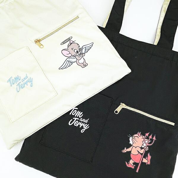 トムとジェリー ジェリー 天使と悪魔 リバーシブルトートバッグ 商品画像9：キャラグッズPERFECT WORLD TOKYO