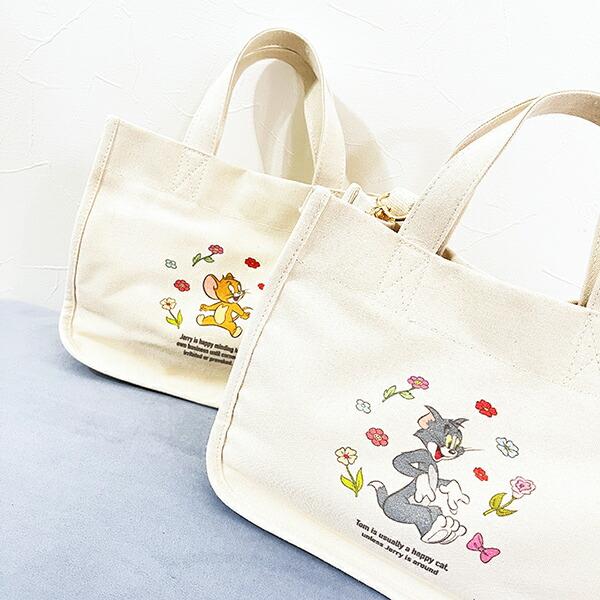 トムとジェリー ジェリー フラワーランチバッグ トムジェリ 商品画像9：キャラグッズPERFECT WORLD TOKYO