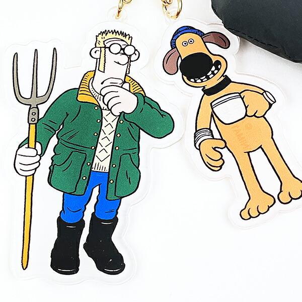 ひつじのショーン コンビチャーム ブラック キーホルダー 商品画像2：キャラグッズPERFECT WORLD TOKYO