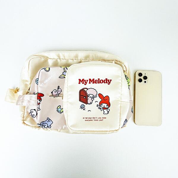 サンリオ マイメロディ トラベルポーチセット ACCOMMODE アコモデ Sanrio 商品画像10：キャラグッズPERFECT WORLD TOKYO
