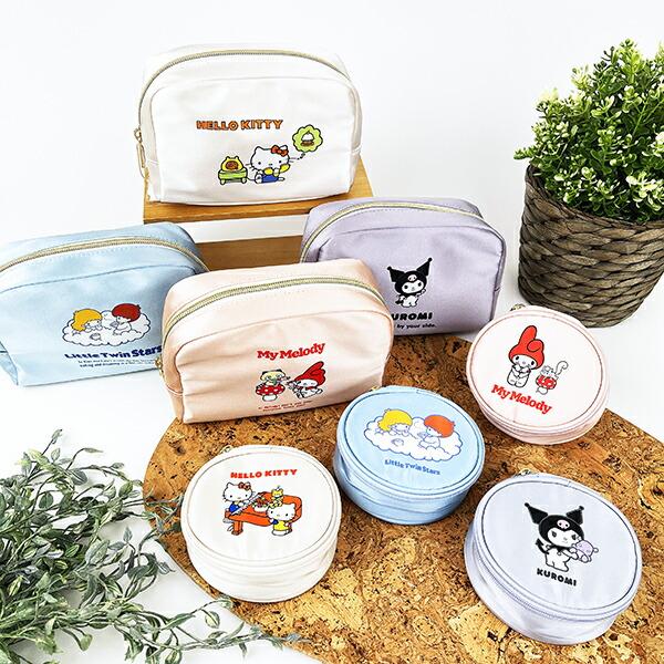 サンリオ キキララ 巾着アクセサリーポーチ ACCOMMODE アコモデ Sanrio 商品画像7：キャラグッズPERFECT WORLD TOKYO