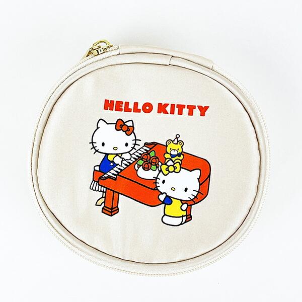 サンリオ ハローキティ 巾着アクセサリーポーチ ACCOMMODE アコモデ Sanrio 商品画像2：キャラグッズPERFECT WORLD TOKYO