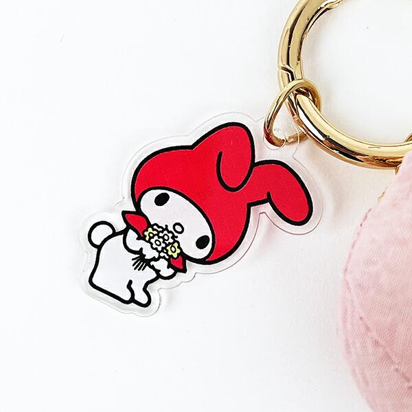 サンリオ マイメロディ プチポーチチャーム キーホルダー ACCOMMODE アコモデ Sanrio 商品画像2：キャラグッズPERFECT WORLD TOKYO
