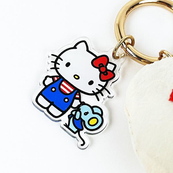 サンリオ ハローキティ プチポーチチャーム キーホルダー ACCOMMODE アコモデ Sanrio 商品画像2：キャラグッズPERFECT WORLD TOKYO
