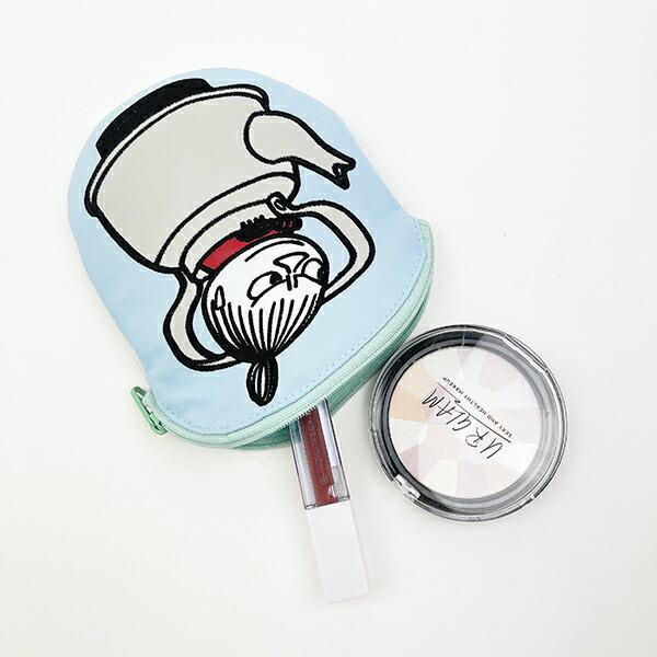ムーミン リトルミイ ダイカットポーチ ブルー MOOMIN 商品画像4：キャラグッズPERFECT WORLD TOKYO