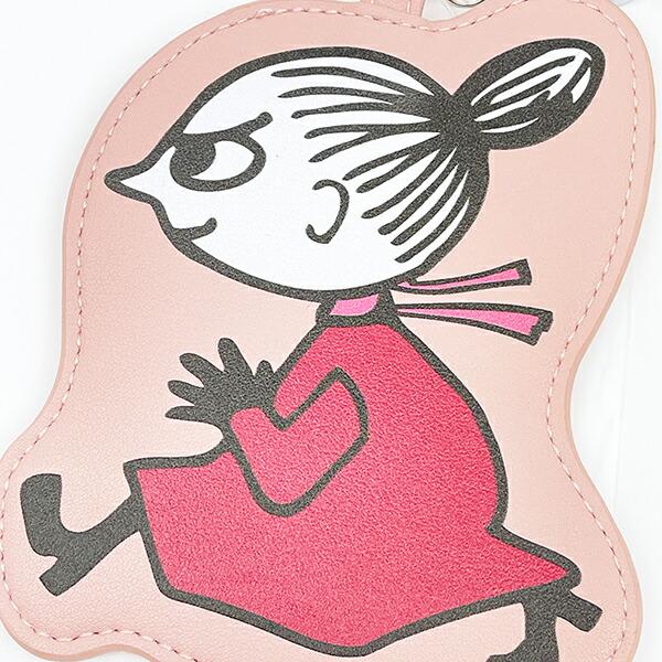 ムーミン リトルミイ リール付きダイカットパスケース ピンク 定期入れ MOOMIN 商品画像2：キャラグッズPERFECT WORLD TOKYO