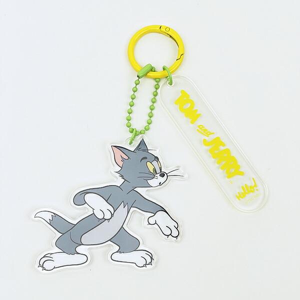 トムとジェリー トム ハローアクリルチャーム キーホルダー トムジェリ