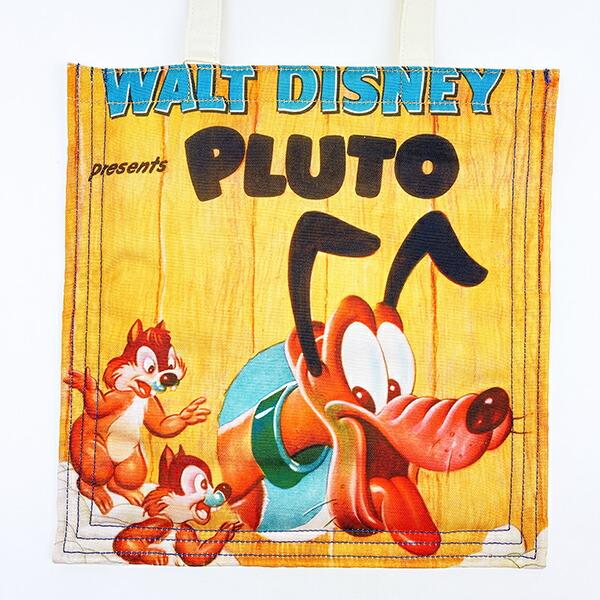 ディズニー プルート ポスターアートトートバッグ ブラウン ACCOMMODE  アコモデ Disney 商品画像2：キャラグッズPERFECT WORLD TOKYO
