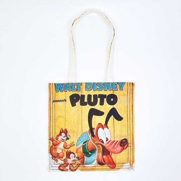 ディズニー プルート ポスターアートトートバッグ ブラウン ACCOMMODE  アコ･･･