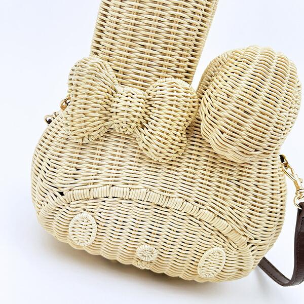 サンリオ マイメロディ ラタンバッグ ショルダーバッグ ACCOMMODE アコモデ Sanrio 商品画像3：キャラグッズPERFECT WORLD TOKYO