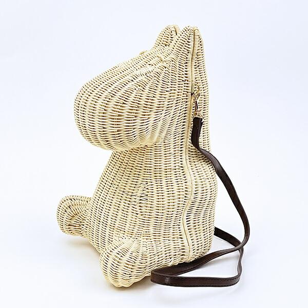 ムーミン ラタンバッグ 全身 ショルダーバッグ ACCOMMODE アコモデ MOOMIN 商品画像3：キャラグッズPERFECT WORLD TOKYO