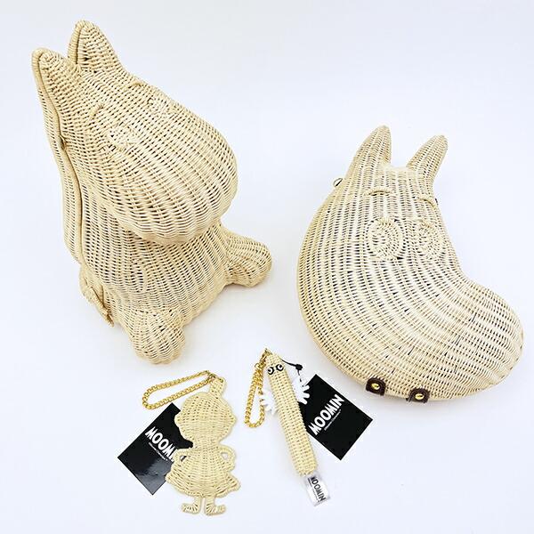 ムーミン ラタンバッグ フェイス ショルダーバッグ ACCOMMODE アコモデ MOOMIN 商品画像11：キャラグッズPERFECT WORLD TOKYO