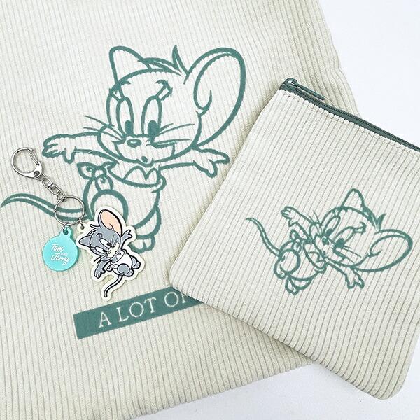 トムとジェリー (タフィー) 配色ラバーチャーム キーホルダー トムジェリ 商品画像5：キャラグッズPERFECT WORLD TOKYO