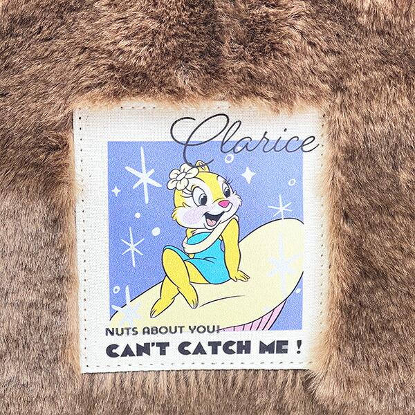 ディズニー クラリス ラベルファーショルダーバッグ ブラウン チップとデール ACCOMMODE アコモデ Disney 商品画像2：キャラグッズPERFECT WORLD TOKYO