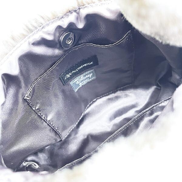 ディズニー ミスバニー ラベルファーショルダーバッグ グレー バンビ ACCOMMODE アコモデ Disney 商品画像5：キャラグッズPERFECT WORLD TOKYO