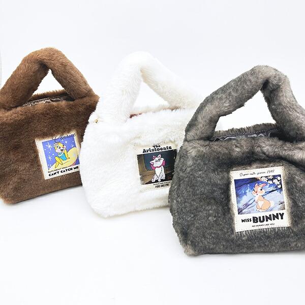ディズニー ミスバニー ラベルファーショルダーバッグ グレー バンビ ACCOMMODE アコモデ Disney 商品画像9：キャラグッズPERFECT WORLD TOKYO