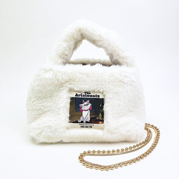 ディズニー マリー ラベルファーショルダーバッグ アイボリー ACCOMMODE アコ･･･