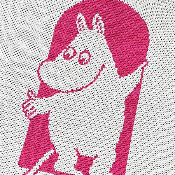 ムーミン 80th ニットバッグ (ピンク) MOOMIN 商品画像2：キャラグッズPERFECT WORLD TOKYO