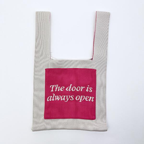 ムーミン 80th ニットバッグ (ピンク) MOOMIN 商品画像3：キャラグッズPERFECT WORLD TOKYO