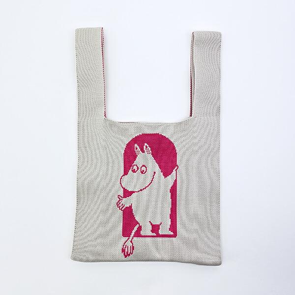 ムーミン 80th ニットバッグ (ピンク) MOOMIN