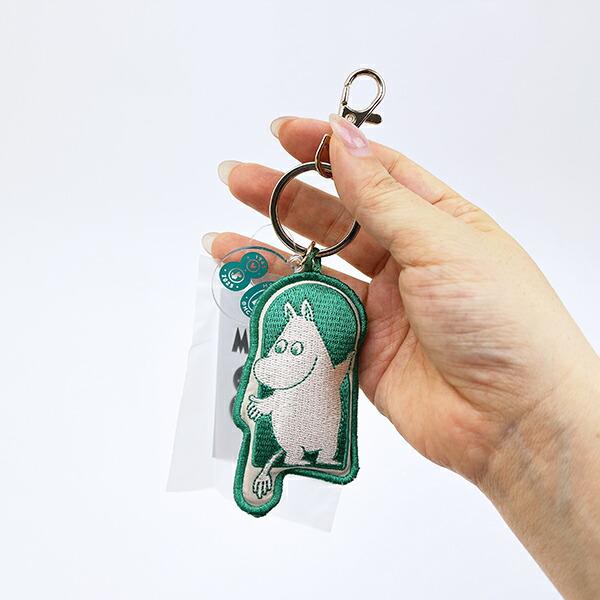ムーミン 80th ぷっくりチャーム (グリーン) キーホルダー MOOMIN 商品画像4：キャラグッズPERFECT WORLD TOKYO