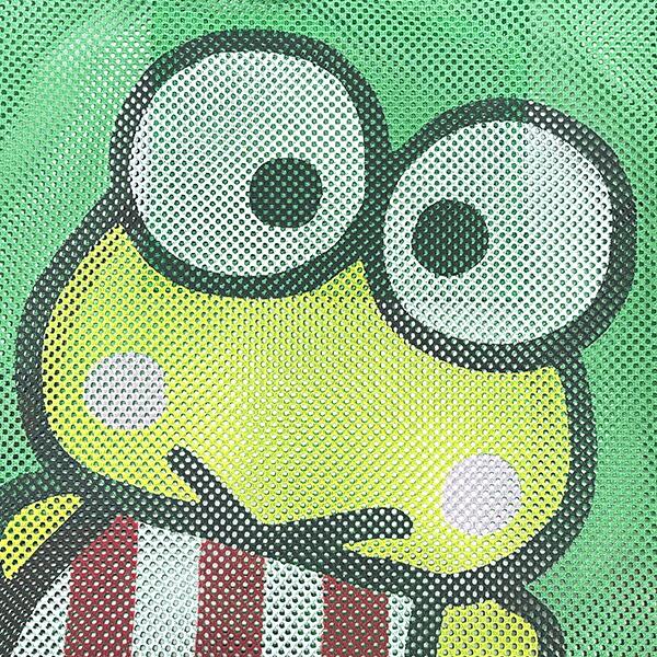 サンリオ けろけろけろっぴ カラップ フェイスアップメッシュトートバッグ ACCOMMODE アコモデ Sanrio 商品画像2：キャラグッズPERFECT WORLD TOKYO