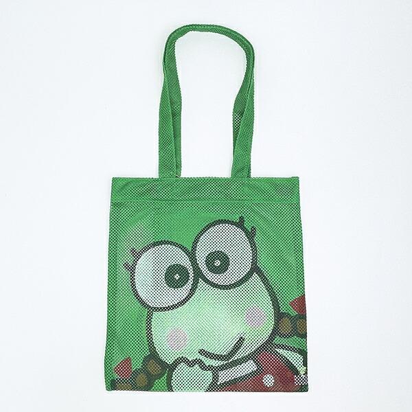 サンリオ けろけろけろっぴ カラップ フェイスアップメッシュトートバッグ ACCOMMODE アコモデ Sanrio 商品画像3：キャラグッズPERFECT WORLD TOKYO