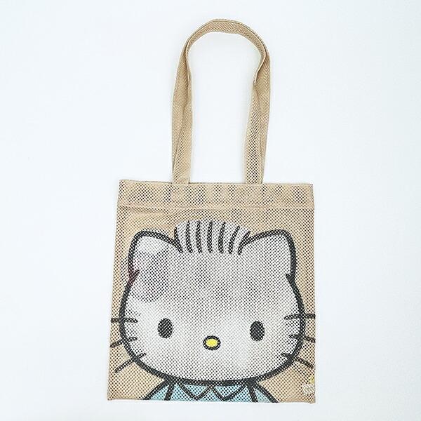 サンリオ ハローキティ カラップ フェイスアップメッシュトートバッグ ACCOMMODE アコモデ Sanrio 商品画像3：キャラグッズPERFECT WORLD TOKYO