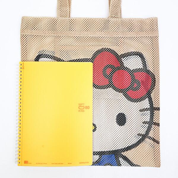 サンリオ ハローキティ カラップ フェイスアップメッシュトートバッグ ACCOMMODE アコモデ Sanrio 商品画像4：キャラグッズPERFECT WORLD TOKYO