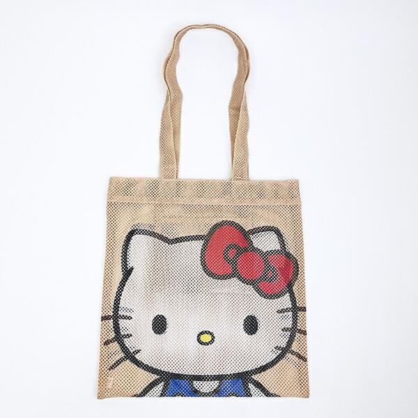 サンリオ ハローキティ カラップ フェイスアップメッシュトートバッグ ACCOMM･･･