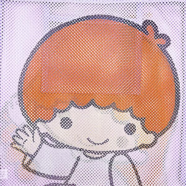 サンリオ キキララ カラップ フェイスアップメッシュトートバッグ ACCOMMODE アコモデ Sanrio 商品画像2：キャラグッズPERFECT WORLD TOKYO