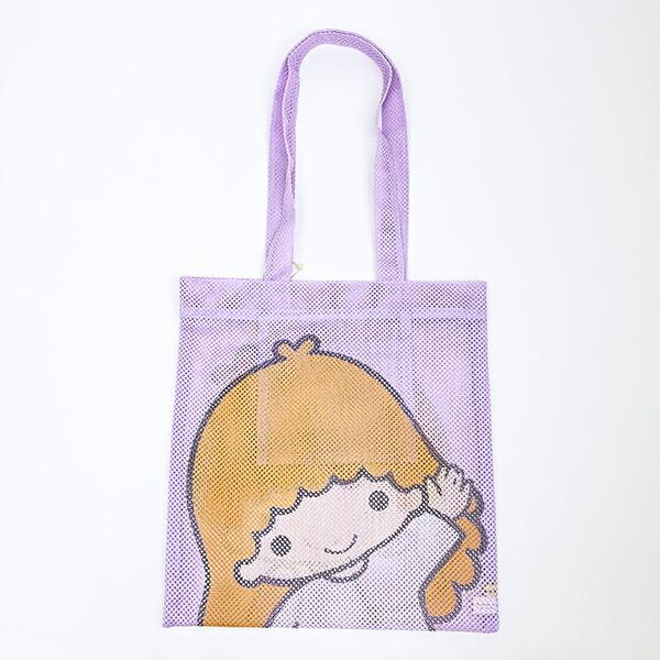 サンリオ キキララ カラップ フェイスアップメッシュトートバッグ ACCOMMODE アコモデ Sanrio 商品画像3：キャラグッズPERFECT WORLD TOKYO