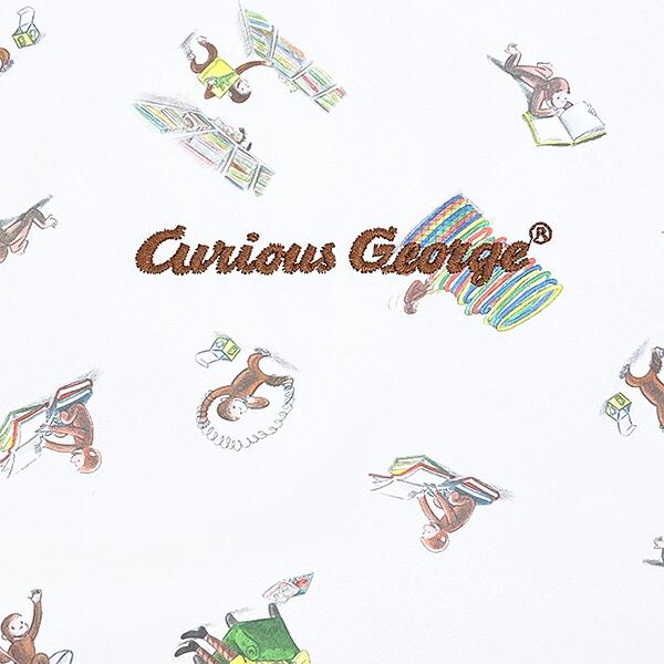 おさるのジョージ Curious George パターンフリルバッグ トートバッグ 商品画像2：キャラグッズPERFECT WORLD TOKYO