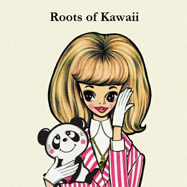 内藤ルネ キャンバスアート ルネガール＆ルネパンダ インテリア アートパネル 商品画像2：キャラグッズPERFECT WORLD TOKYO