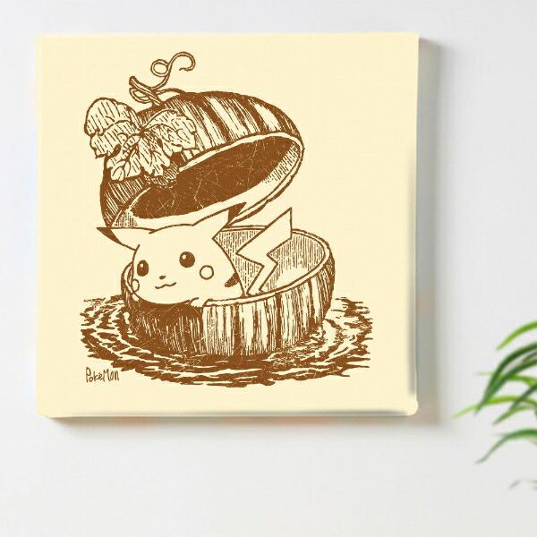 ポケットモンスター ピカチュウ アートパネル セピア インテリア ポケモン 日本製 商品画像2：キャラグッズPERFECT WORLD TOKYO