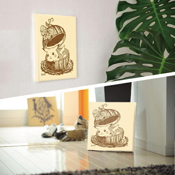 ポケットモンスター ピカチュウ アートパネル セピア インテリア ポケモン 日本製 商品画像3：キャラグッズPERFECT WORLD TOKYO