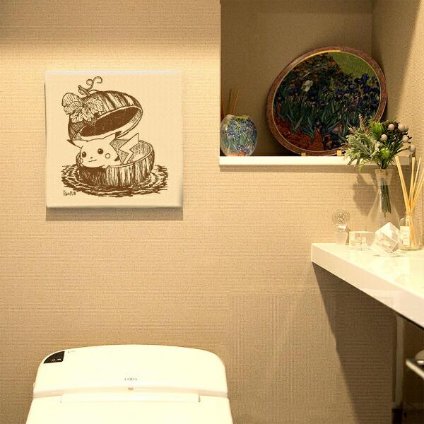 ポケットモンスター ピカチュウ アートパネル セピア インテリア ポケモン 日本製 商品画像7：キャラグッズPERFECT WORLD TOKYO