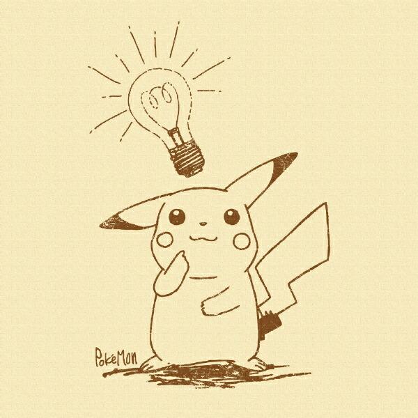ポケットモンスター ピカチュウ(ひらめき) アートパネル セピア インテリア ･･･