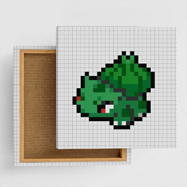 ポケットモンスター フシギダネ アートパネル ピクセル インテリア ポケモン 日本製 商品画像8：キャラグッズPERFECT WORLD TOKYO