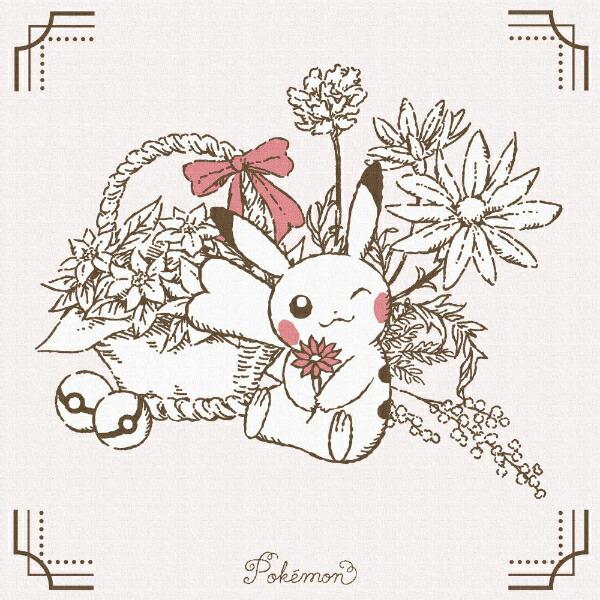 ポケットモンスター ピカチュウ アートパネル  ボタニカル インテリア ポケモ･･･