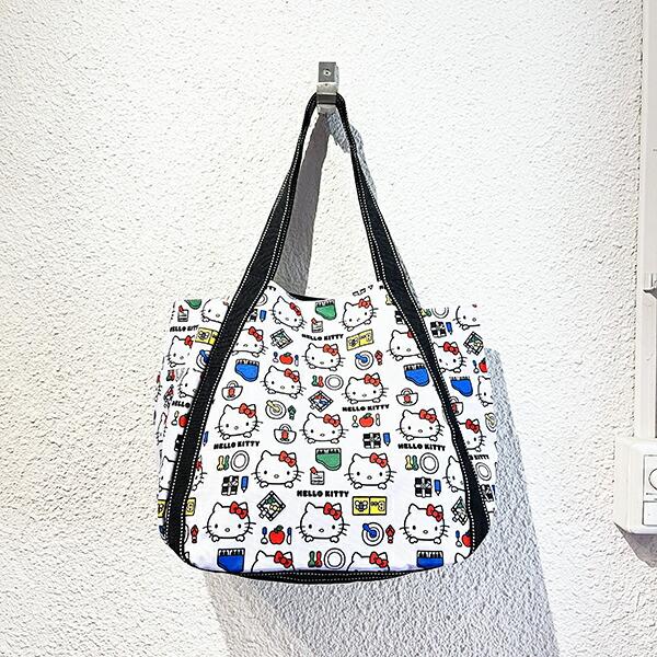 サンリオ ハローキティ バルーントートバッグ ホワイト Sanrio 商品画像4：キャラグッズPERFECT WORLD TOKYO