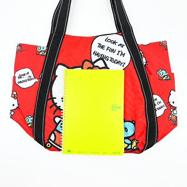 サンリオ ハローキティ バルーントートバッグ レッド Sanrio 商品画像3：キャラグッズPERFECT WORLD TOKYO