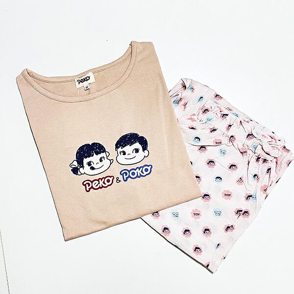 ペコちゃん ペコ＆ポコ ルームウェア L パジャマ