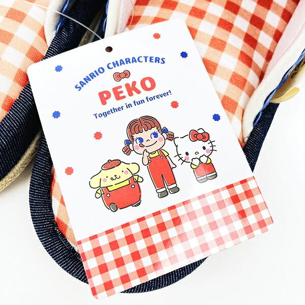 ペコちゃん×サンリオキャラクターズ スリッパ ルームシューズ sanrio 商品画像7：キャラグッズPERFECT WORLD TOKYO