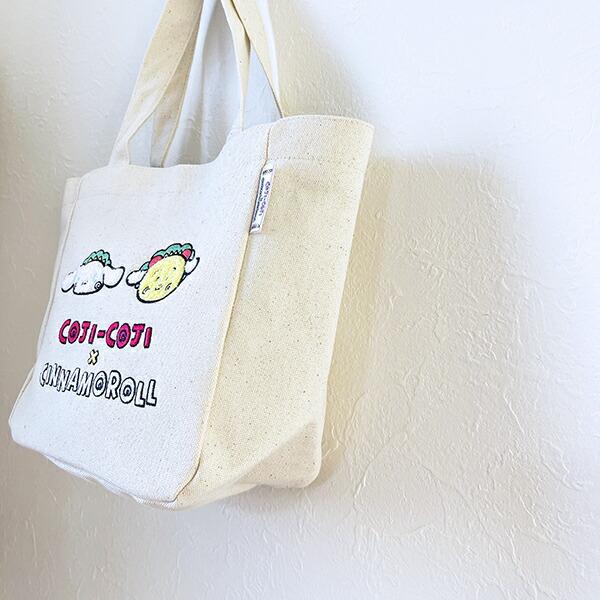 サンリオキャラクターズ×コジコジ シナモロール トートバッグ ランチ シナモン Sanrio 商品画像3：キャラグッズPERFECT WORLD TOKYO
